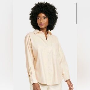 A new day leather button down
